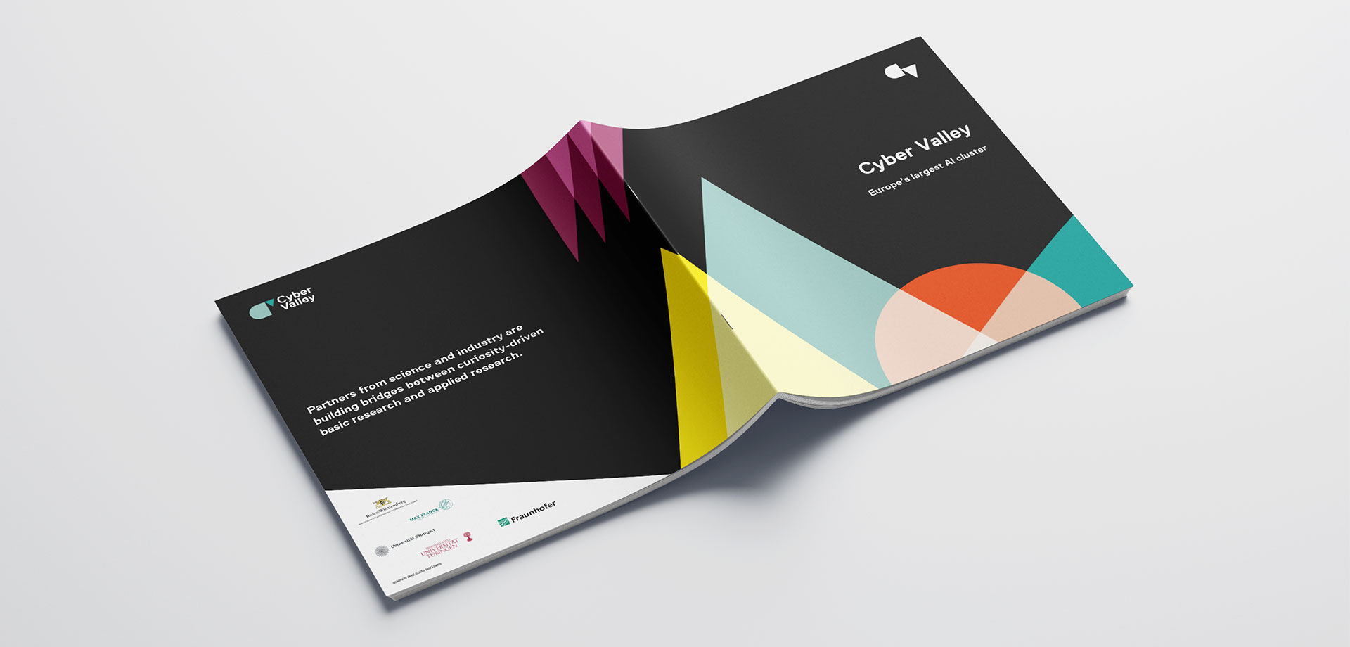 Cyber Valley, a playful and flexible visual language