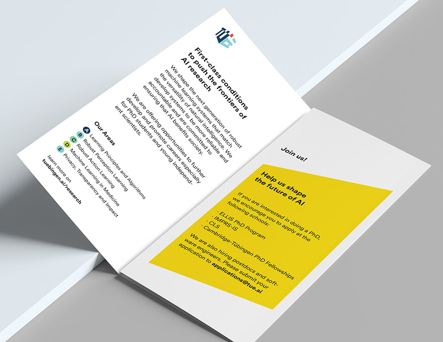 Tübingen AI Center leaflet