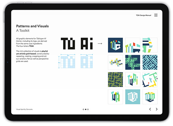 Tübingen AI Center brand manual 